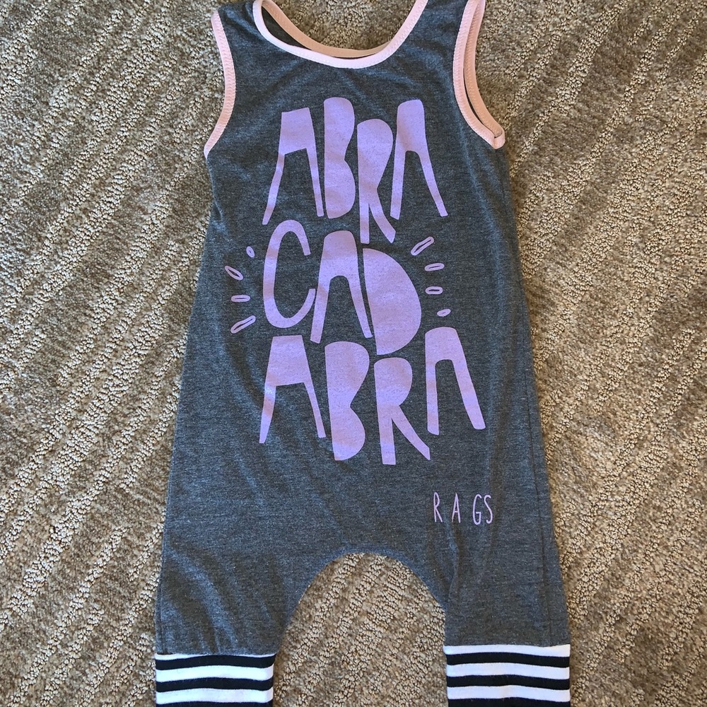 Rags 6-9 month romper